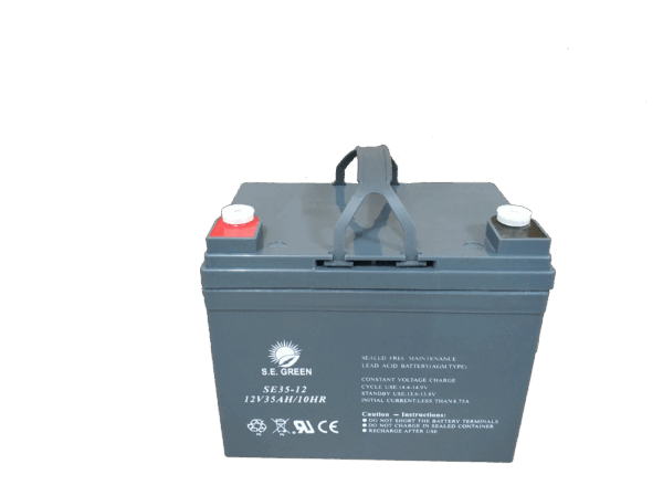 12 Vdc de 35 Ah (SE35-12), S.E GREEN Agm