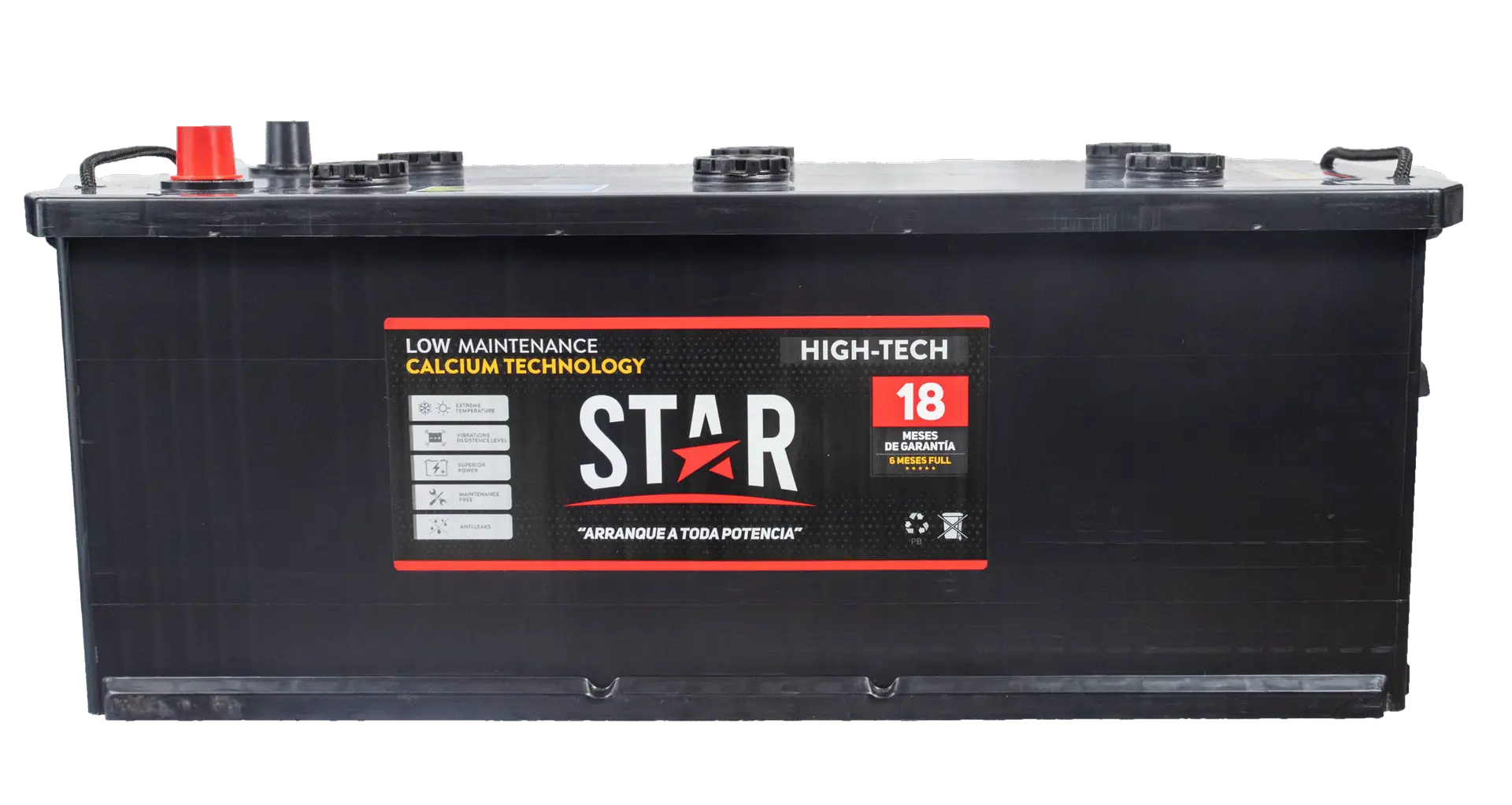 CAJA N-150 4D-1100 CCA STAR HIGH TECH SERVICIO PESADO - La Fuerza