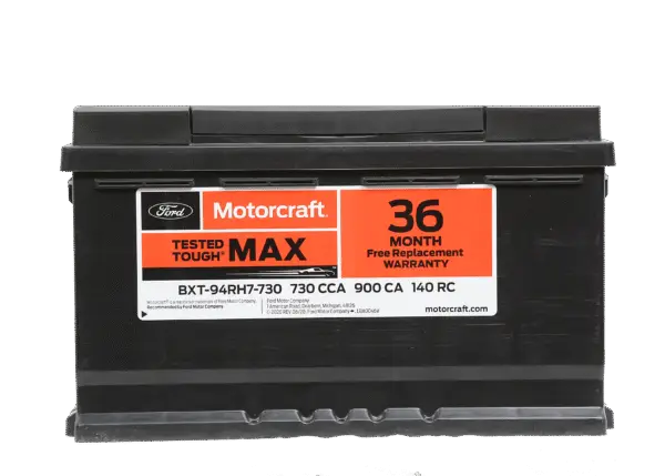 94R de 730 cca, FORD MOTORCRAFT