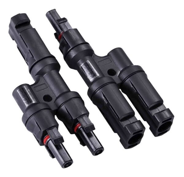 Conector para Paneles Max de 1000V y 25Ah, MC4 – 2